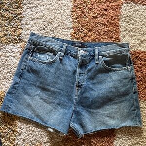 Hudson Lori size 32 NWT Blue Denim Cutoff Women’s Shorts